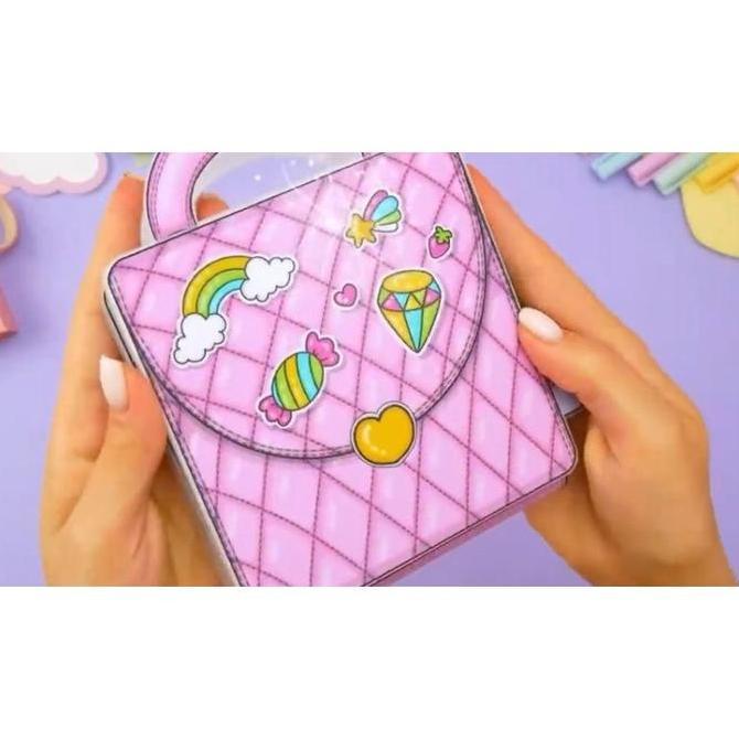 Paper Doll Unicorn House Mainan bongkar pasang boneka kertas