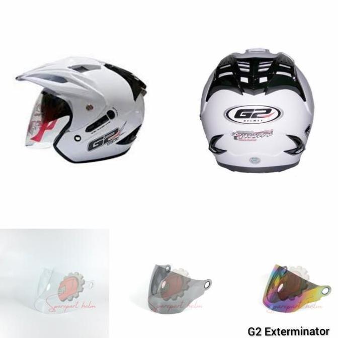 Kaca helm G2 Exterminator Visor helm G2 Exterminator