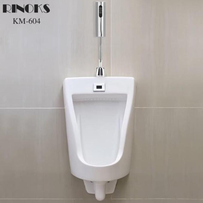 RINOKS layar Urinoir sensor flush otomatis bilas KM-604 DC