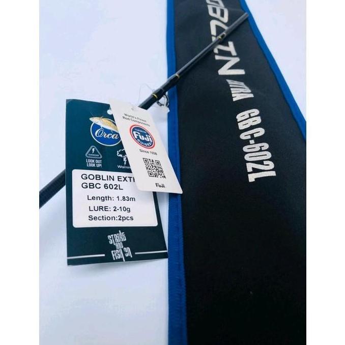 JORAN ULTRALIGHT ORCA GOBLIN EXTRA 602 180 SP BC 2-6LB 4-10LB RING FUJI Lure