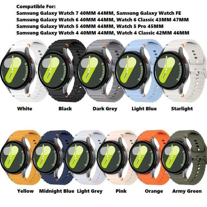 Strap Samsung Galaxy Watch7 Galaxy Watch 7 6 5 4 FE 40mm 44mm Watch 6 4 Classic 43mm 47mm 42mm 46mm 