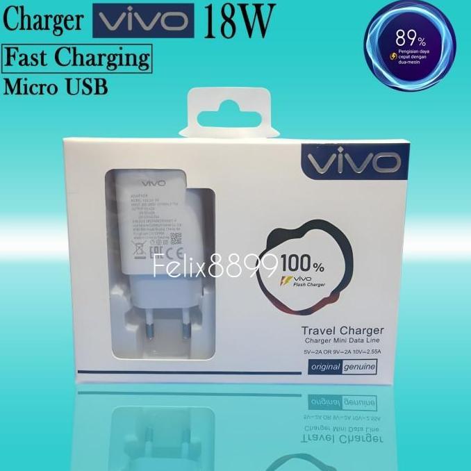 CHARGER VIVO Y12 Y12i Y12S ORIGINAL 100% FAST CHARGING MICRO USB