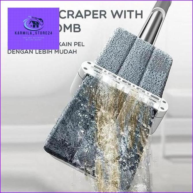 Alat PEL Lantai Otomatis SAMONO Clear Mop Alat Pel Praktis