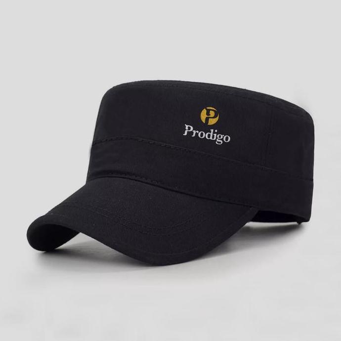 Topi Komando Pria Canvas  Hitam Tactical Military Cap Original Prodigo Gelam