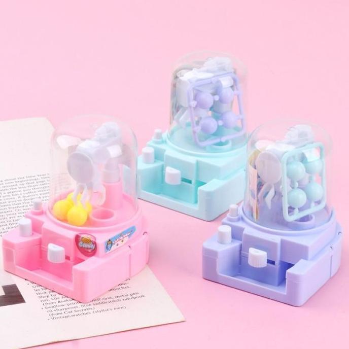 Mainan vending machine claw machine mini anak