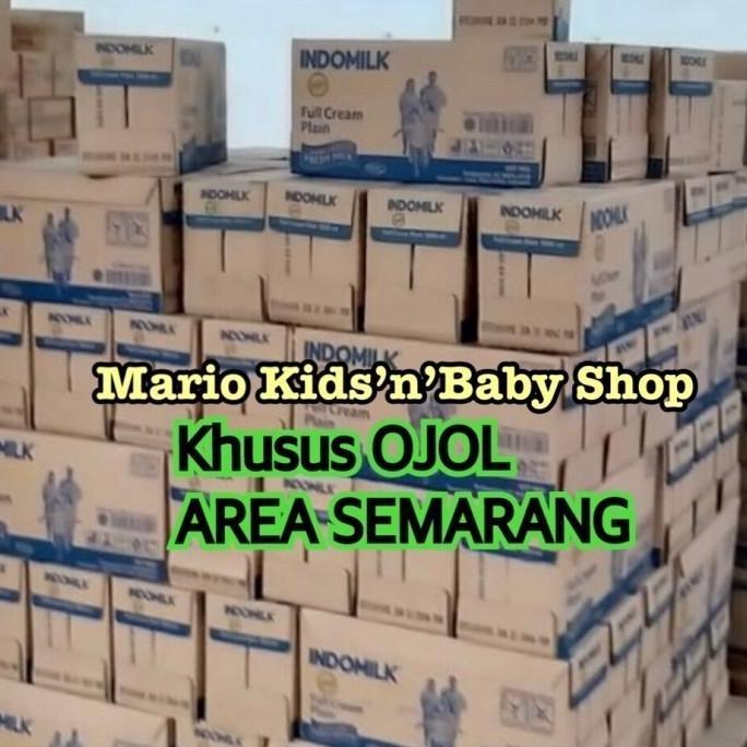 TERMURAH Susu Indomilk UHT 1L , 950ml 1 Dus / 1 Karton Ojol Only