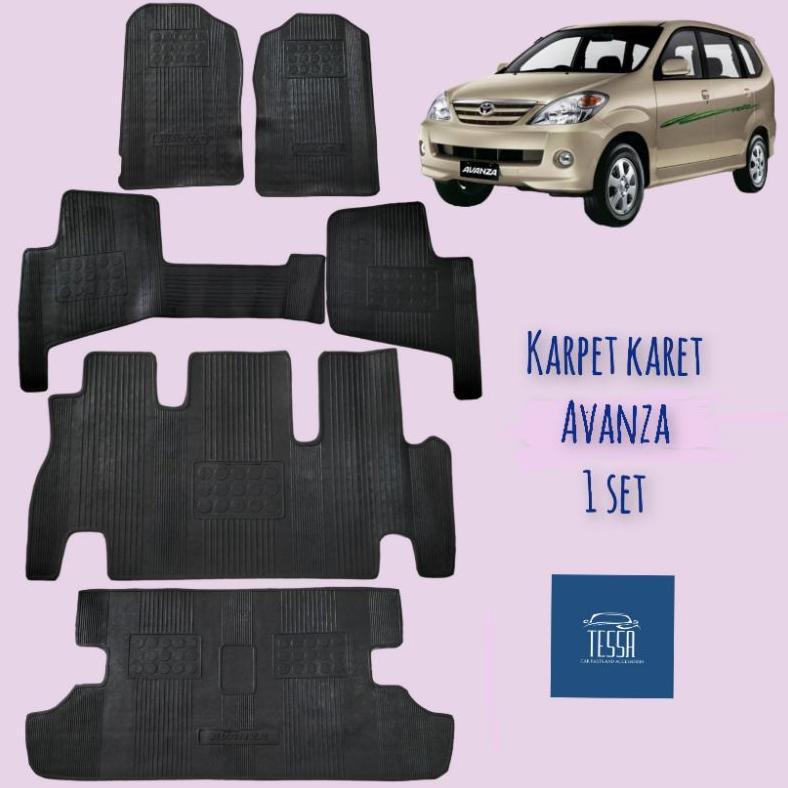 Bergaransi Karpet Mobil Avanza 2004-2014 Karet Anti Slip