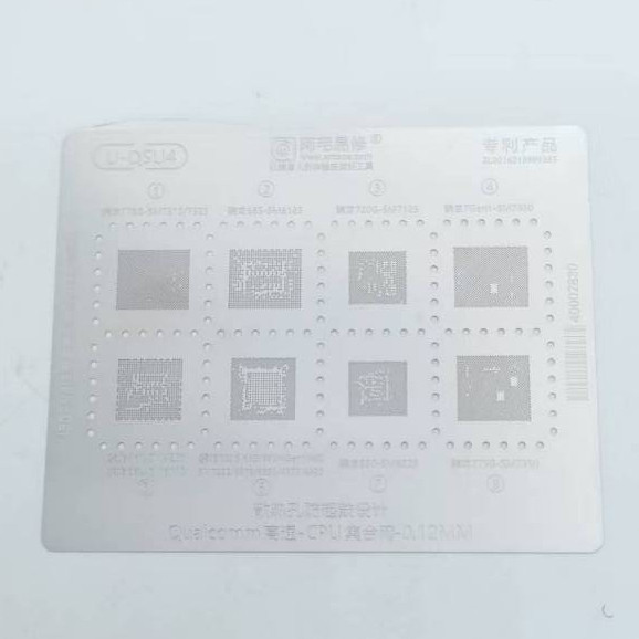 Plat Amaoe U-Qsu4 Cetakan Ic Cpu Qualcomm Sm7325 Sm6125 Sm7125