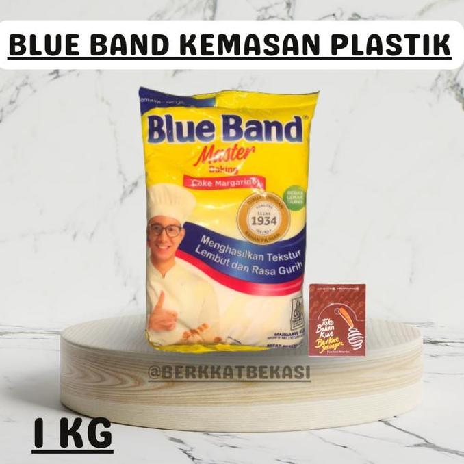 MARGARINE BLUE BAND 1 KG/BLUE BAND/BLUE BAND SERBAGUNA KEMASAN PLASTIK