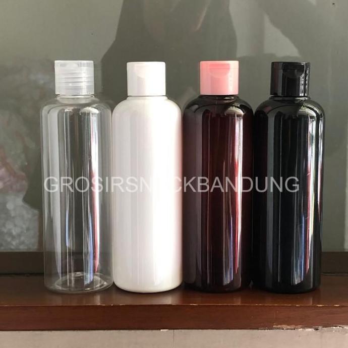 Botol PET 250ml - Tutup Fliptop / Botol PET BR 250ml Fliptop