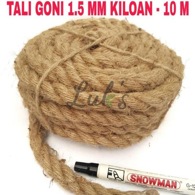 Tali goni besar 15 mm meteran - tambang goni - tampar goni