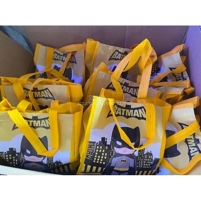 Paket Snack Ulang Tahun Karakter - Goodie Bag - Paket Snack Tas