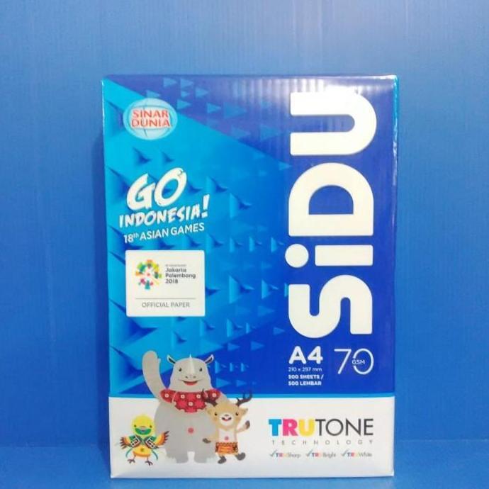 KERTAS HVS SINAR DUNIA A4 70gsm/SINAR DUNIA/HVS A4