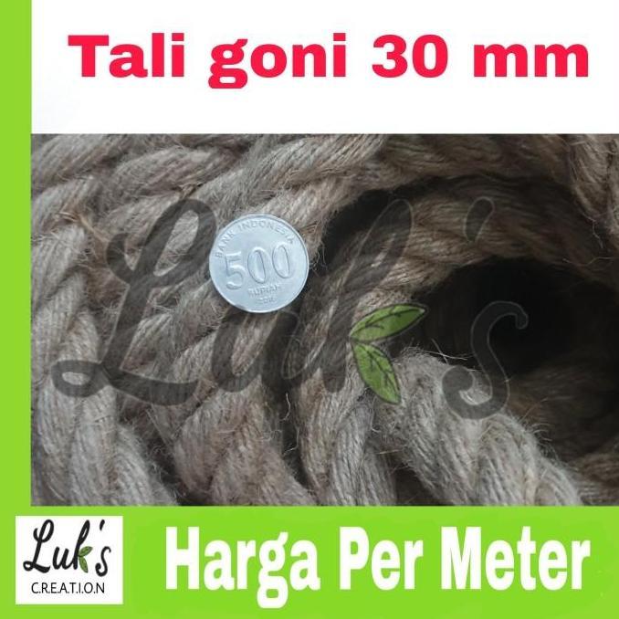 Tali goni besar 30 mm tampar goni tambang goni 3 cm