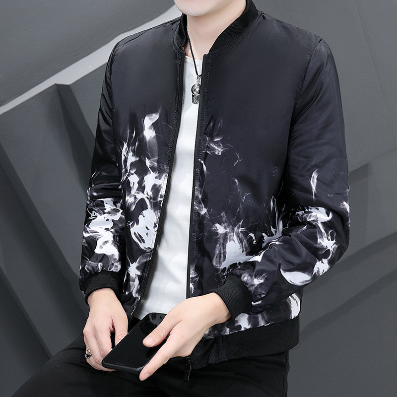 Jaket Pria Baru Gaya Korea Slim Fit Kasual untuk Remaja