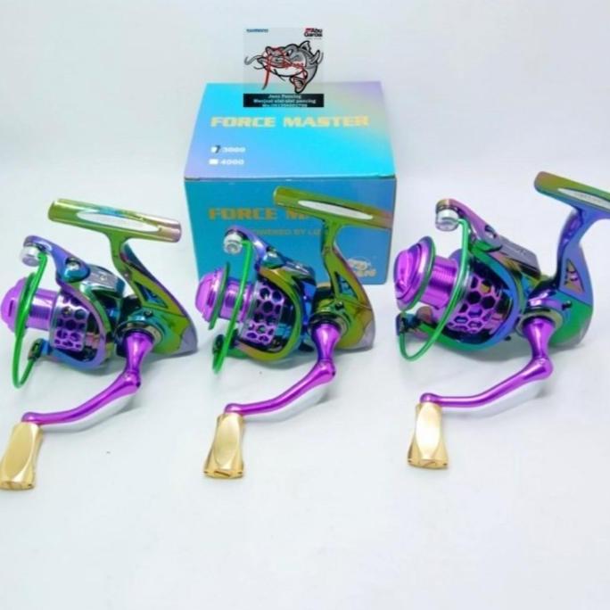 Reel Lizard Force master 1000-6000 Metal Body & Power handle