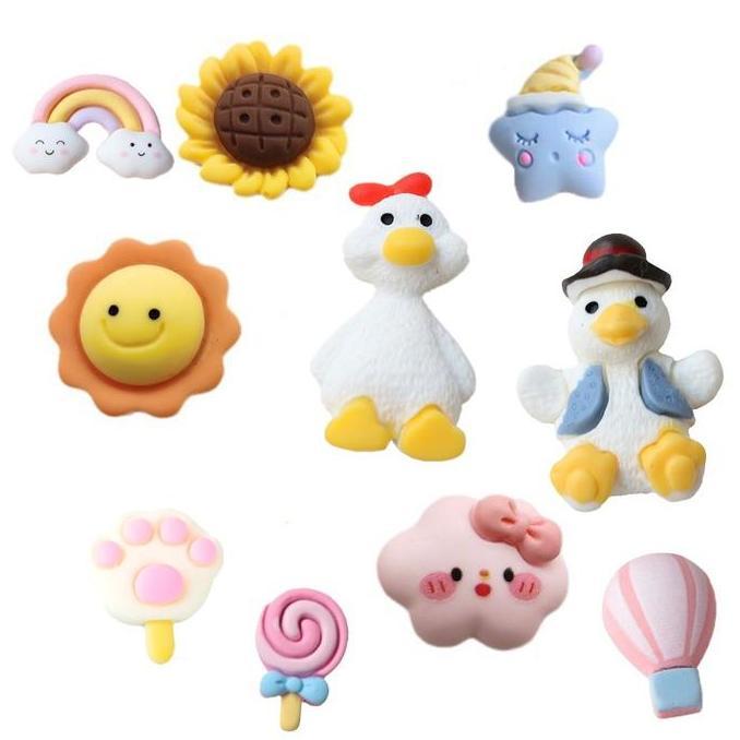 BRAVECOU Magnet Kulkas Tempelan Kulkas Magnet Lucu 3D Hiasan Kulkas Magnet Aesthetic Hiasan Kulkas M