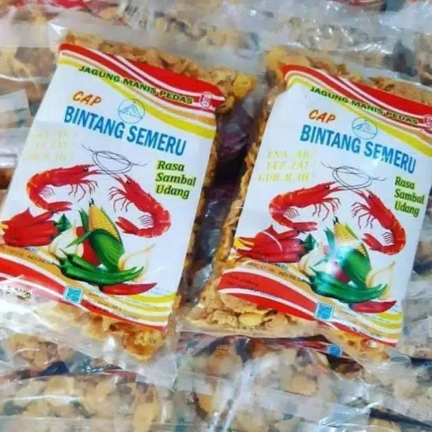 (PROMO) 1 BAL ISI 20 JAGUNG MANIS PEDAS CAP BINTANG SEMERU MARNING