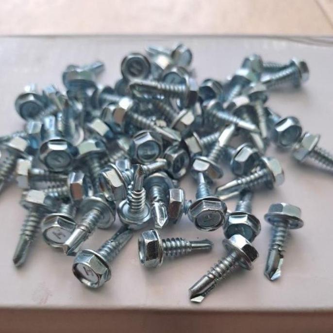 500 pcs baut driling 10x16 baut roofing baut galvalum