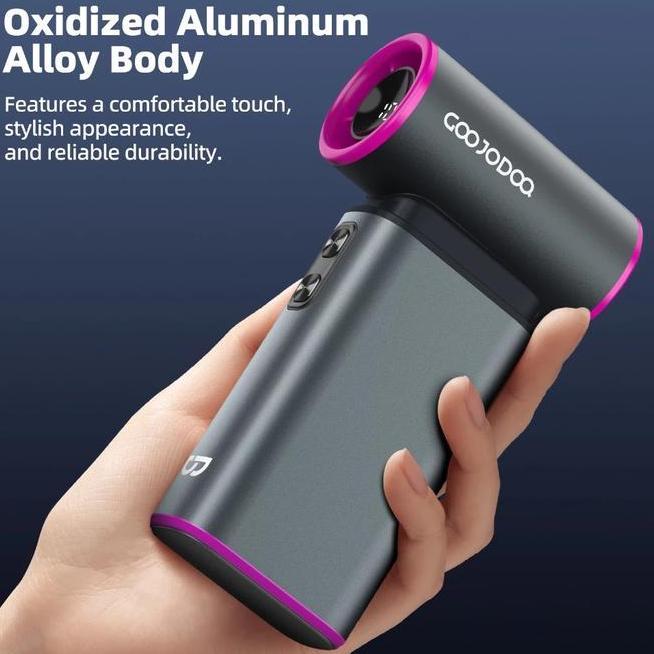 Goojodoq Gfs009 Mini Portable Fan Mini Jet Fan Ultra Hh Speed Fan