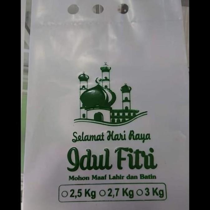 plastik beras 3 kg dan zakat fitrah