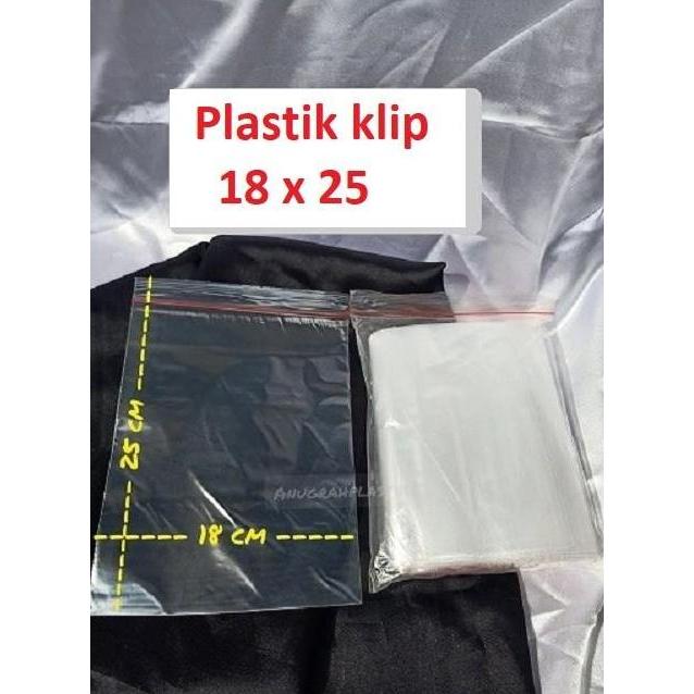 Plastik klip uk 18 x 25 cm tebal 0,4 / plastik klip cetik