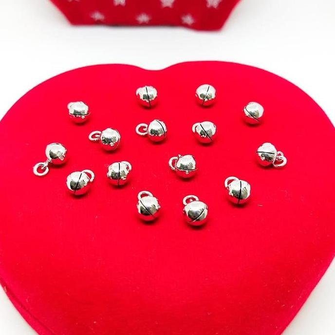 Kerincingan gelang bunyi perak asli 925/silver lapisan mas putih murni