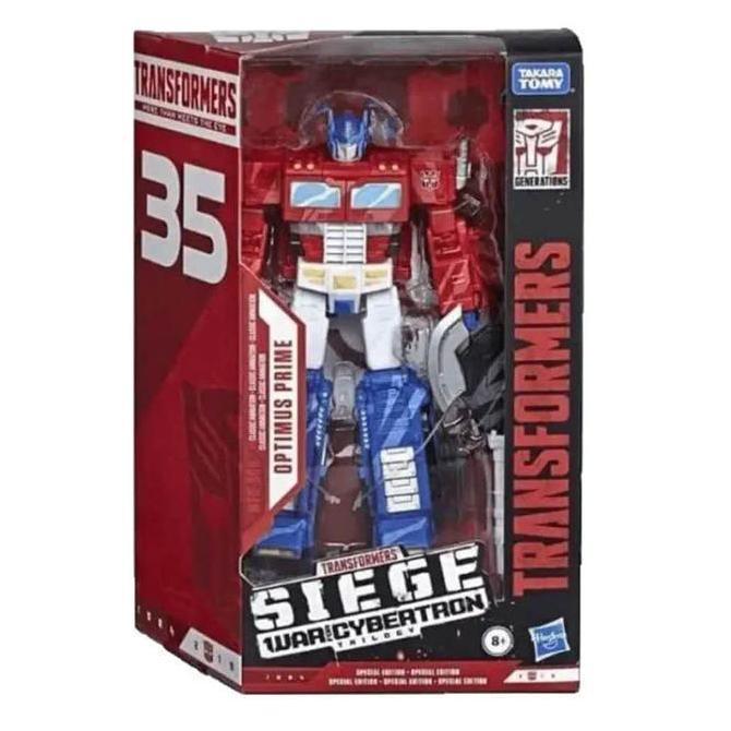New Transformers Siege Two-Dimensional Optimus Prime Megatron