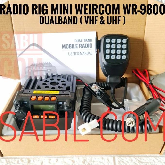 JUAL RADIO RIG MINI DUALBAND - MINI 8900