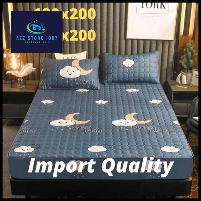 Sprei 180x200 Waterproof Anti Air 160x200 Anti Ompol Sprei waterproof