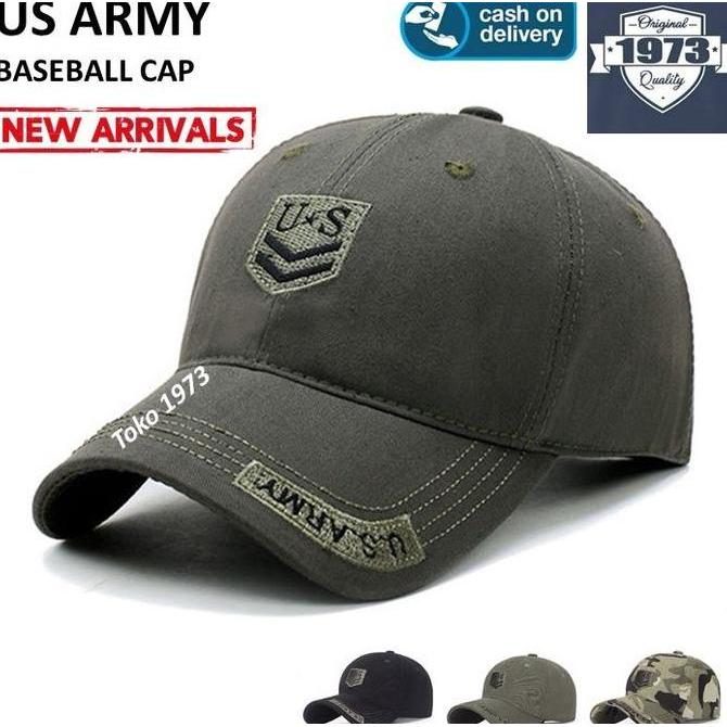 Baseball Cap Us Army Topi Baseball Topi Pria Topi Wanita