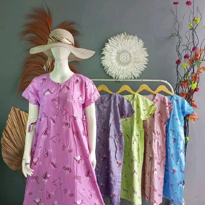 Kinanthi Daster Chibi Pcs Kinanthi Daster Chibi Nyaman Stylish Dan