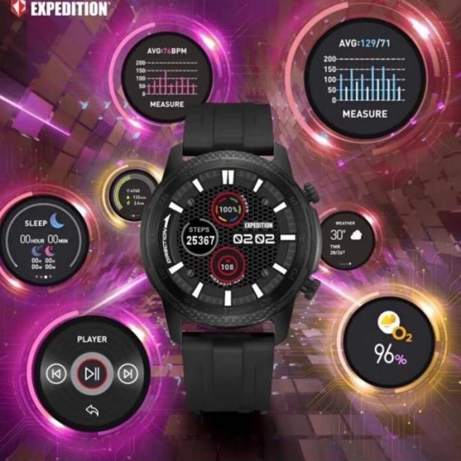 JAM TANGAN PRIA EXPEDITION SMARTWATCH ESW001 ESW 001. ORIGINAL