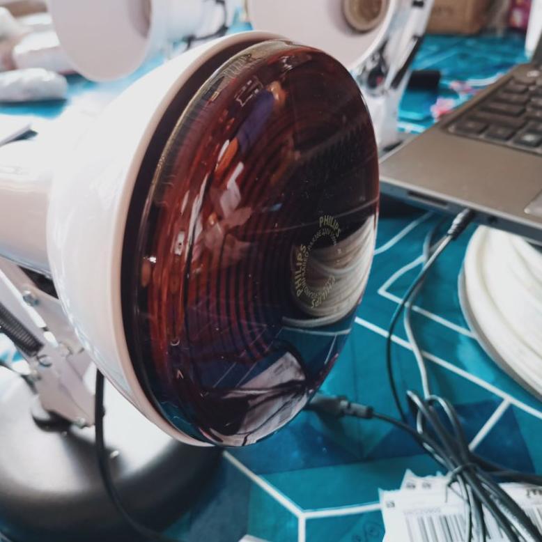 Alat fisioterapi set Lampu Terapi infra red infra merah infrared terapi otot sendi pegal stroke Phil