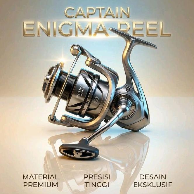 Reel Spinning Captain Enma Power Handle Ukuran 24 Reel Pancing Captain Enma