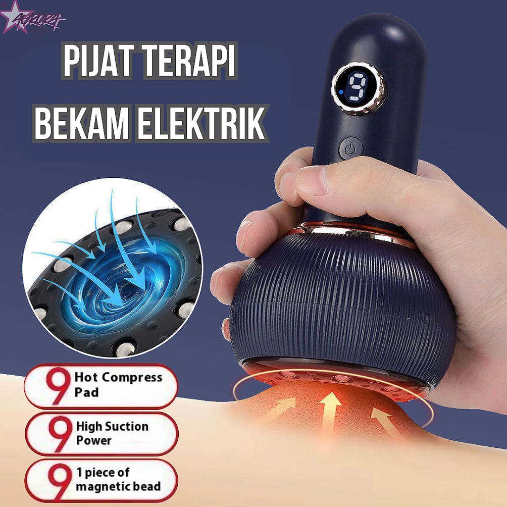 Alat Pijat Terapi Bekam Elektrik Relaksasi Otot 9 Pengaturan Hisap Bekam Listrik Guasha Alat terapi
