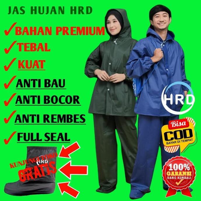 Promo Jas Hujan Pria Wanita Hrd Lengkap Jas Sepatu