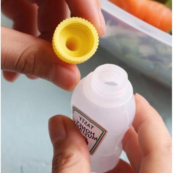 Botol Wadah Saos Tomat Mini Bento 25ml /Mini Sauce Cup