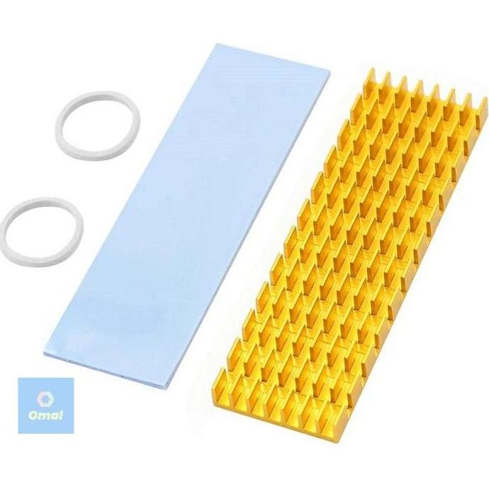 Heatsink SSD NGFF NVME SATA Laptop Notebook Cooling Pendingin 2 Lines