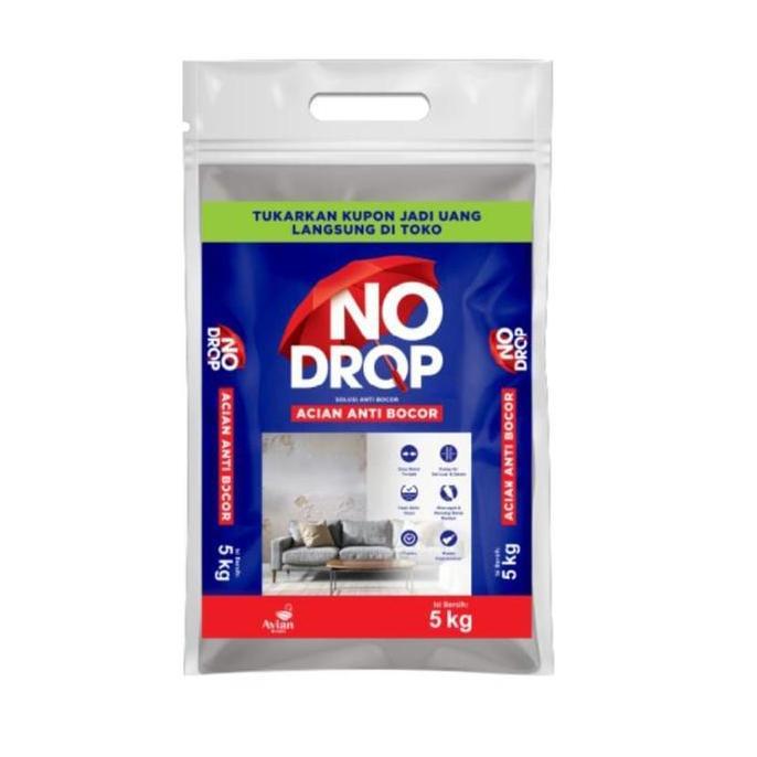 TERBAIK No Drop Acian Anti Bocor 5 Kg Anti Rembes // No drop Mortar Acian Semen Waterproofing Pelapi