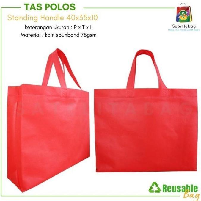Tas Goodie bag spunbond Landscape 40 x 35 x10