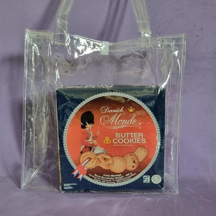 Tas Mika Transparan PVC Hantaran Goodiebag JUMBO Ukuran Besar