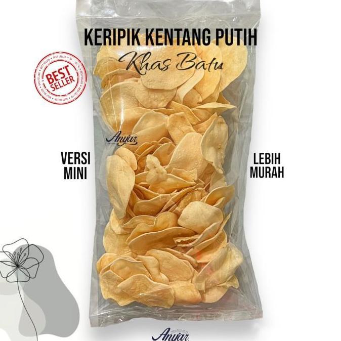 Keripik Kentang Putih Mini khas Batu