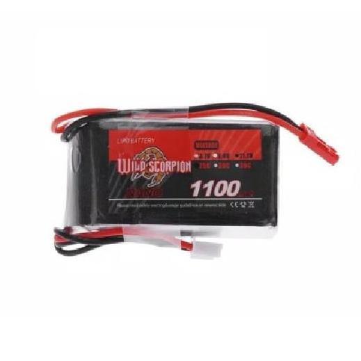 Battery Baterai Wild Scorpion Nano 1100Mah 2S 25C