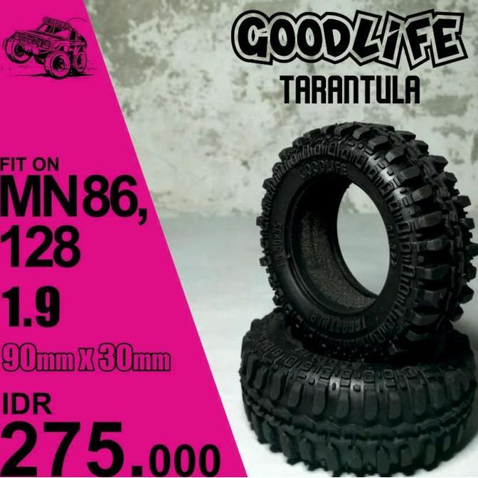 Ban Tire Rc Adventure Goodlife Tarantula For Mn86 1.9 1/10 Rc Car