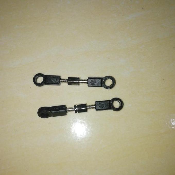 2Pcs Link Rod, Steering Rod Adjustable Hsp, Lrp, Zd Racing, Rc Car