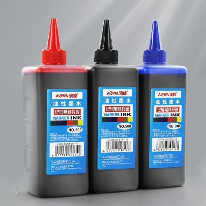 FKINAPE Tinta Spidol / Isi Tinta Spidol Permanen / Refill Tinta Spidol Hitam