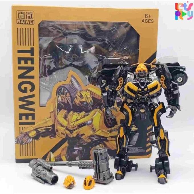 Mainan Robot Transformers Deformation BMB Baiwei TW1025B Bumblebee AN