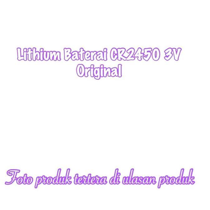 Enju- Baterai Lithium Cr2450 3V Original Lithium Cr 2450 3V Lithium Cr2450