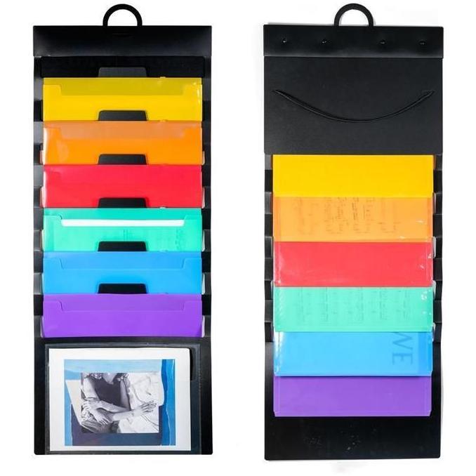 DISSORDE 6 Kisi Rak File Gantung A4 Rak Dokumen Gantung Anti Air Folder File Dokumen Untuk Sekolah K